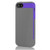 Incipio IPH-827 Faxion for iPhone 5-1 Pack - Retail Packaging - Gray Purple