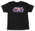 Star Wars Boys The Mandalorian Baby Yoda Sunset Filled Logo T-shirt Small