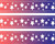Patriotic Stars - Cake Side Strip - Edible Cake Cupcake Topper - D21566