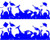 Blue Graduation Party - D24555 - Side Strip - 2D Edible Cake Party Topper