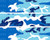 Urban Camo - Cake Side Strip - Edible Cake Cupcake Party Topper - D22413
