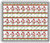 Red Roses - Cake Side Side Strip - Edible Cake Cupcake Party Topper - D688