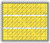 Yellow  and  White Dots - Cake Side Strip - Edible Cake Cupcake Topper - D20876