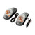 K and S Technologies Marker Lights Mini Wing Dual Filament Carbon Clear