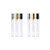 Minkissy 6pcs 10ml Spray Bottles Small Empty Glass Bottles Mini Travel Atomizer Spritzer for Cosmetic Perfume Essential Oils Mosquito Samples