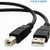 Cable Empire Hi-Speed USB 2.0 Printer Scanner Cable Type A Male to Type B Male  25ft