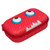 ZIPIT Beast Pencil Case/Pencil Box/Storage Box, Red
