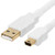 White 3FT 2.0 USB Cable Type A to Mini B Male to Male 5 PIN for Camera