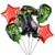 5PCS The Incredible Hulk Foil Balloons for Kids Birthday Baby Shower Avengers Superhero Theme Party Decorations