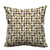 Geometric Decorative Pillow Covers Vintage Toned Abstract Circles Ornamental Classic Pattern Decorative Throw Pillow Covers Apple Green Chestnut Brown Cream 12 inchx12 inch Print Name or Date