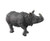 Hibon Simulated Wild Animals Model Realistic Plastic Safari Animal Figurine for Collection Science Educational Prop  Indian Rhino Hibon Simulated Wild Animals Model Realistic Plastic Safari Animal Figurine for Collection Science Educational Prop  Indian Rhino