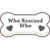 Little Gifts Wall Sign Who Rescued Who