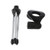 HOWWOH Folding Adjustable Desktop Handheld Mic Microphone Clip Holder Stand Tripod A-1