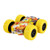 Inertia Stunt Car Toy Double Side Graffiti Car Off Road Model Car Vehicle Camouflage Kids Toy Gift  Yellow