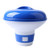 jackyee Swimming Pool Chemical Floater Chlorine Bromine Tablets Floating Dispenser Applicator Spa Hot Tub Supplies Blue with White