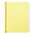 Office Depot Insertable Dividers With Big Tabs Buff Clear Tabs 8-Tab Pack Of 4 Sets 14777