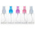 5pcs 50ML Empty Plastic Spray Bottle Perfume Transparent Mini Atomizer
