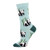 Socksmith Panda Bear Socks Blue Size 9-11 1 EA