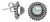 YoTreasure Moonstone Solid 925 Sterling Silver Stud Earrings