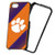 Forever Collectibles NCAA 2-Piece Snap-On iPhone 5 5S Polycarbonate Case - Retail Packaging - Clemson Tigers