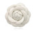 HEKEUOR Camellia Brooch Pin Camellia Flower Pin Leather Brooch Pin for Women  White Leather Flower HEKEUOR Camellia Brooch Pin Camellia Flower Pin Leather Brooch Pin for Women  White Leather Flower