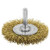 EAB Tool 2160401 2 1/2" Brass Fine Wire Wheel Wire Brush - Recyclable,