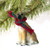 Great Dane Miniature Dog Ornament - Uncropped Ears - Fawn