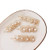 BUUEERR 4 Pcs Letter Design Hairpins Crystal Rhinestone Hair Pins Hair Clips Bobby Pins Gold Tone Hair Barrette Clip Side Clamp Headwear Hair Accessories for Women Girls