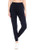 JFL128-NAVY-3X Fleece Lined Solid Jogger Track Pants w Pockets 3X