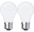GE Lighting 31361 Frosted Finish Light Relax HD Dimmable LED A15 Ceiling Fan Bulb 5.5 (60-Watt-Replacement), 500-Lumen Medium Base, White, 2