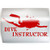 DIVE INSTRUCTOR - PICK COLOR  and  SIZE - Scuba Diver Diving Dive Vinyl Decal Sticker D