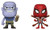 Funko Vynl Marvel: Avengers Infinity War-Thanos and Iron Spider, Multicolor