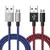 PS4 Controller Charger Charging Cable  2 Pack 10FT Nylon Braided Micro USB 2.0 High Speed Data Sync Cord for Playstation 4 PS4 Slim Pro Xbox One S X Controller Android Phones