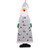 Christmas Felt Advent Calendar 2020 3.75ft Wall Hanging Santa Felt Advent Calendar with 24 Days Pocket Hanging Storage Reusable Countdown to Christmas Calendar for Kids Xmas Holiday Decorations