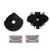 1Set Silicon Rubber Button Switch Conductive Pad Replacement for Sony PSP 1000