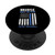Murse American Flag Back Nurse The Blue Line Police RN Gifts PopSockets Grip and Stand for Phones and Tablets