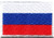 Flag of Russia Russian Soviet Union embroidered applique iron-on patch Medium new S-114