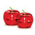 Raid Flytrap 2PK-FFTA Apple Fruit Fly Traps 2 pk Red