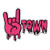 Houston Syrup H-Town Drip With Hand Embroidered Iron On Patch