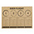 Creative Brands Sips Recyclable Brown Kraft Paper Party Placemats 24-Count Beer Flight