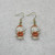 Peanuts Inspired Snoopy Pumpkin Earrings