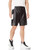 Intensity Mens Dazzle Chevron Basketball Shorts Black White Large