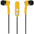 NFL Pittsburgh Steelers Hands Free Ear Buds with Microphone