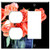 2-Gang Outlet Rocker GFCI Combination Wall Plate Cover - Roses Bouquet Flowers Bouquet Of Flowers