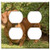 Double Duplex Outlet Wall Plate Cover - Dachshund Dog Pet Character Ears Tail Adorable