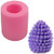 3D Silicone Candle Mold Pinecone Candle Mold Soap Molds for Making DIY Homemade Beeswax Candles Bath Mini Soap