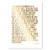 For What Its Worth Its Never Too Late or In Any Case Too Early to be Whatever You Want to Be. -F. Scott Fitzgerald Quote Foiled Art Print Unframed