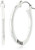 GUESS  inchBasic inch Silver Logo Small Hoop Earrings