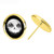 The Nightmare Before Christmas Jack Faces Vol I  Gold Stud Earrings