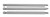 Century Drill  and  Tool 68600 3Piece Phillips Power Screwdriver Bit Set 6 inchlength